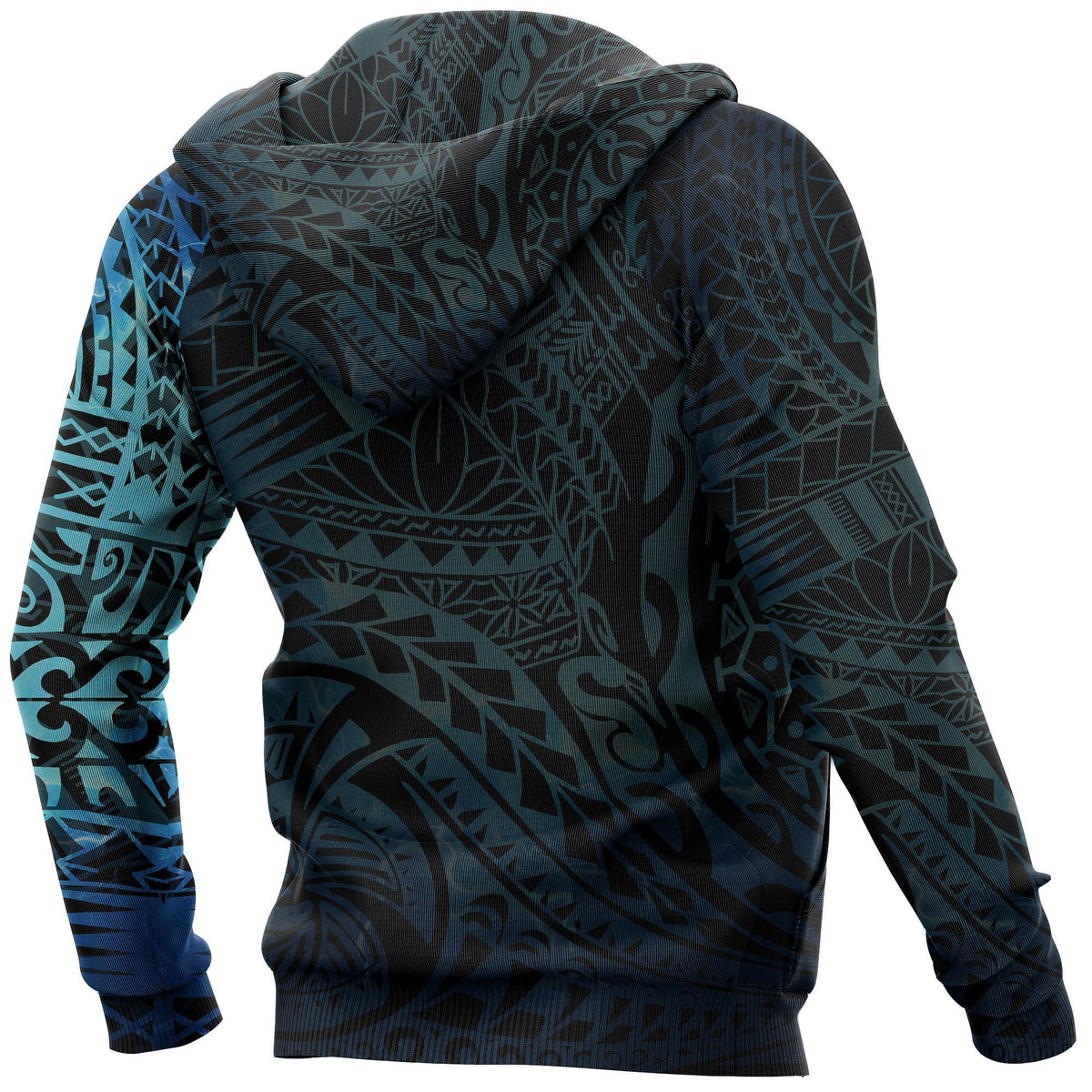 Maori Turtle Tattoo Hoodie, New Zealand Pullover Hoodie - Polynesian Pride