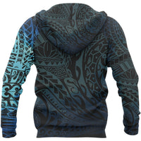 Maori Turtle Tattoo Hoodie, New Zealand Pullover Hoodie - Polynesian Pride