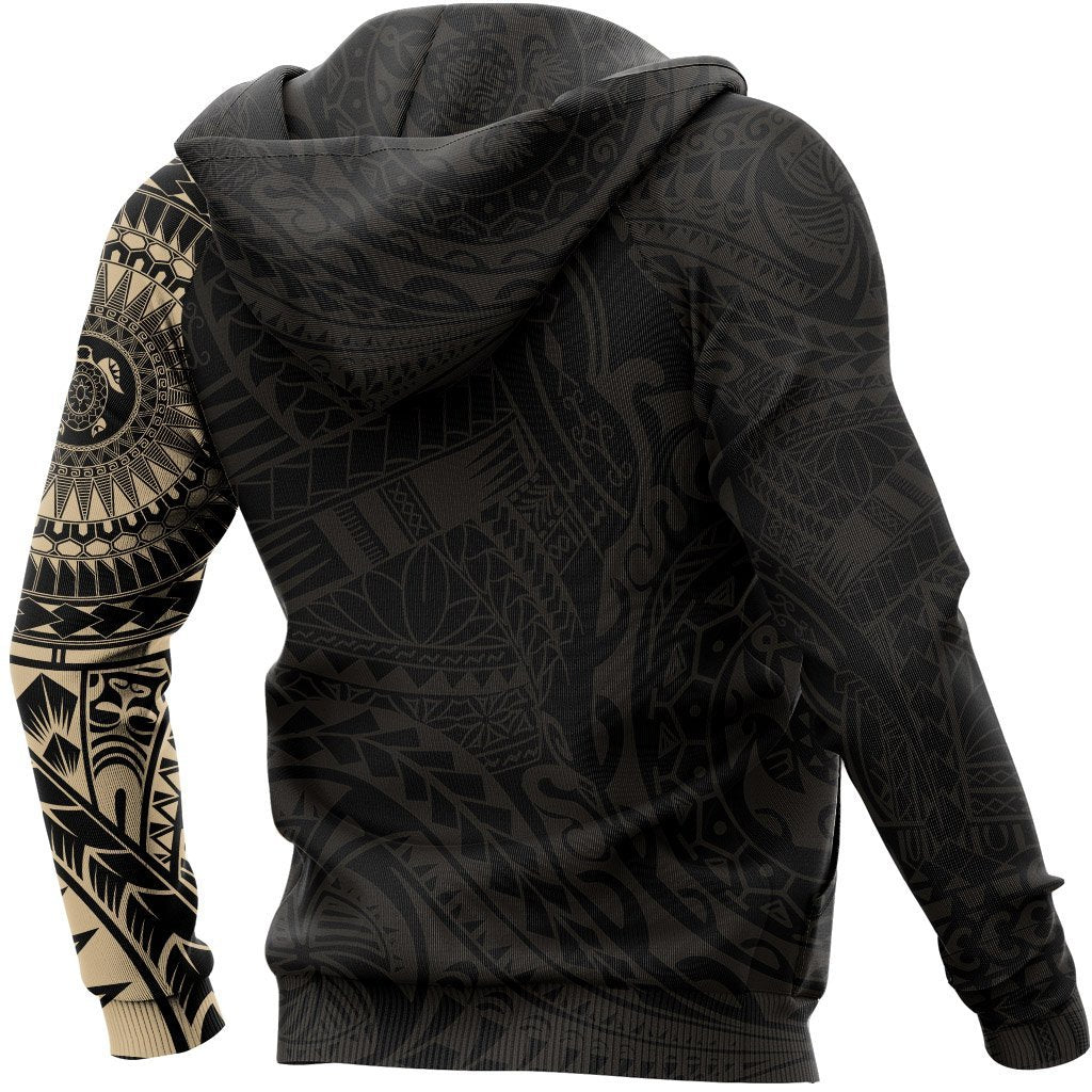 Hoodie Polynesian Little Turtle Tattoo Style - Polynesian Pride