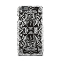 Polynesian Tribal Tough Case White And Black iPhone 6s - Polynesian Pride