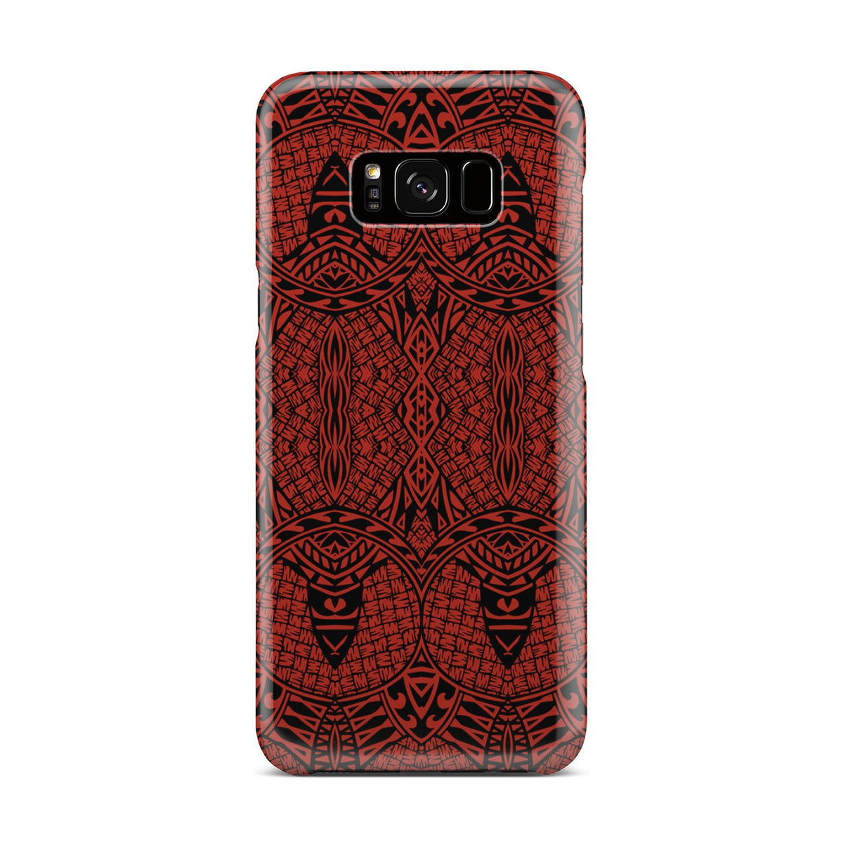 Polynesian Phone Case Red Samsung Galaxy S8 Plus - Polynesian Pride