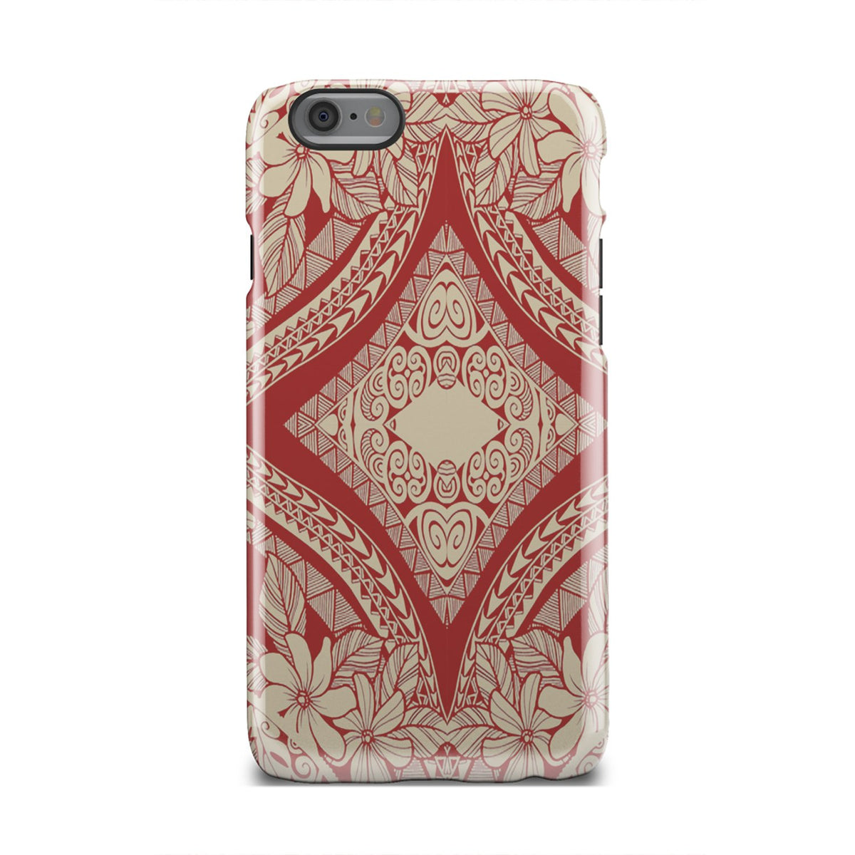 Polynesian Tough Case Red And Yellow iPhone 6s - Polynesian Pride