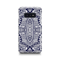 Polynesian Phone Case Blue And White Samsung Galaxy S10e - Polynesian Pride
