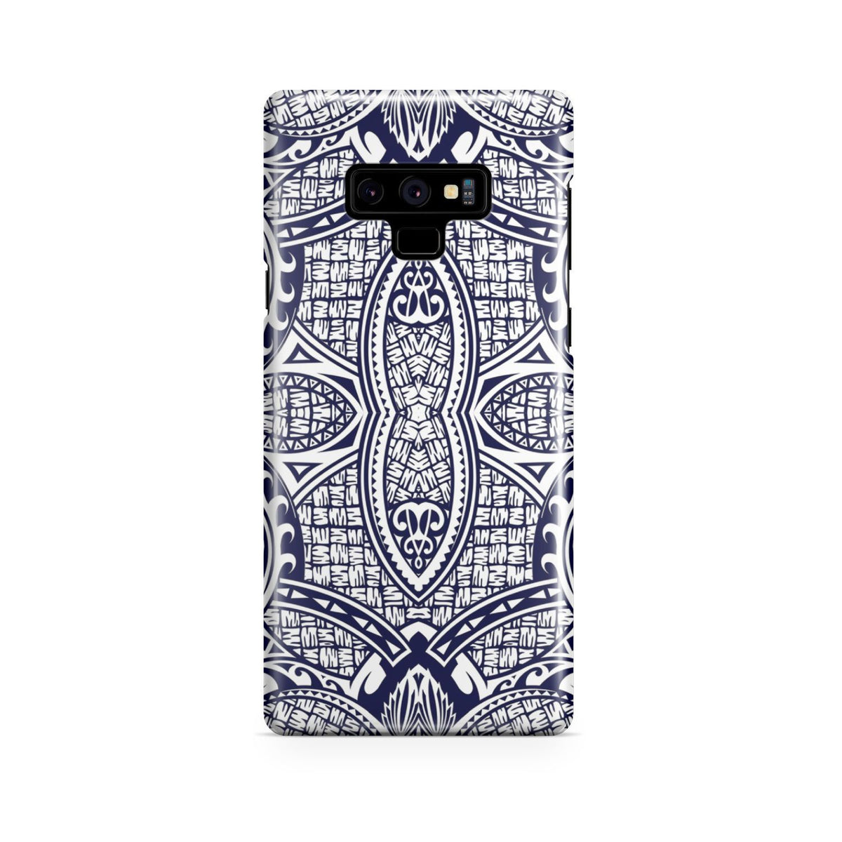 Polynesian Phone Case Blue And White Samsung Galaxy Note 9 - Polynesian Pride