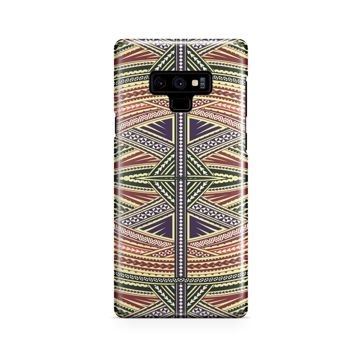 Polynesian Phone Case Yellow Samsung Galaxy Note 9 - Polynesian Pride