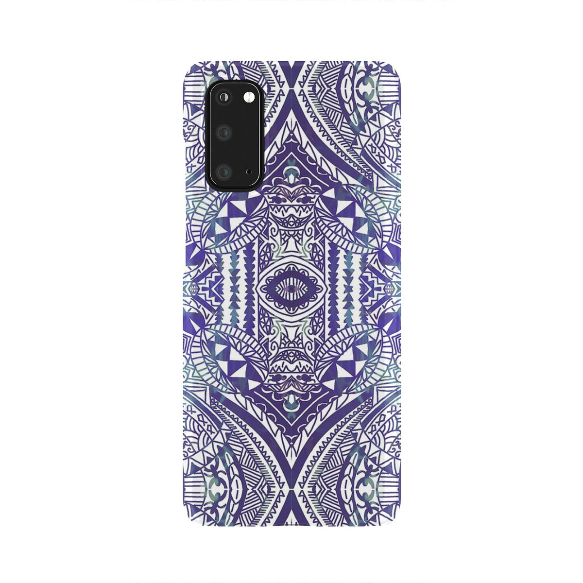 Polynesian Phone Case Violet Samsung Galaxy S20 - Polynesian Pride