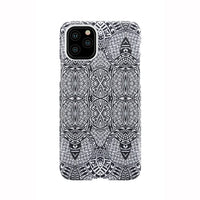 Polynesian Phone Case Black And White iPhone 11 Pro - Polynesian Pride