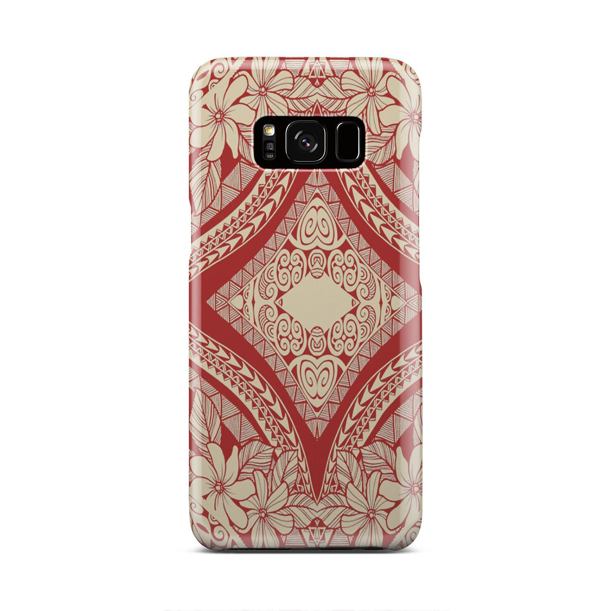 Polynesian Phone Case Red And Yellow Samsung Galaxy S8 - Polynesian Pride