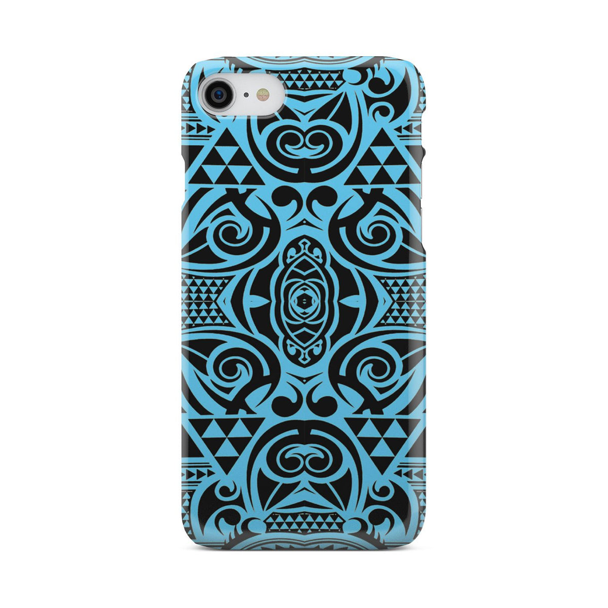 Polynesian Phone Case Grown Blue White iPhone 7 - Polynesian Pride