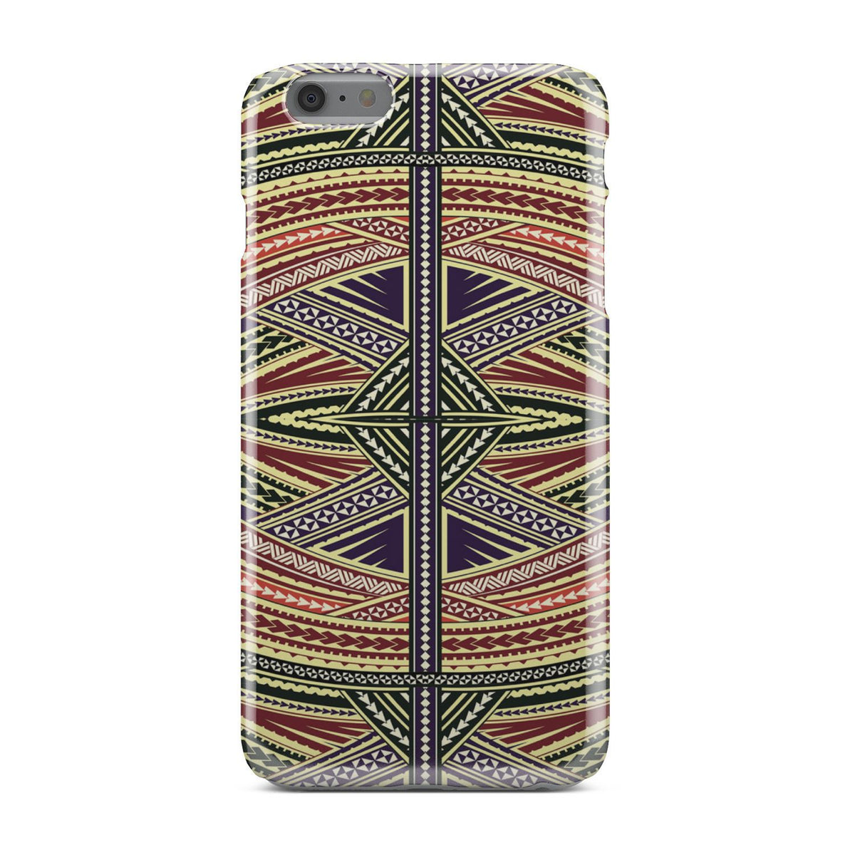 Polynesian Phone Case Yellow iPhone 6 Plus - Polynesian Pride