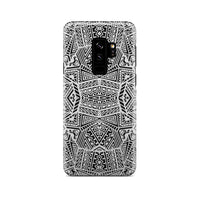 Polynesian Phone Case White And Black Samsung Galaxy S9 Plus - Polynesian Pride