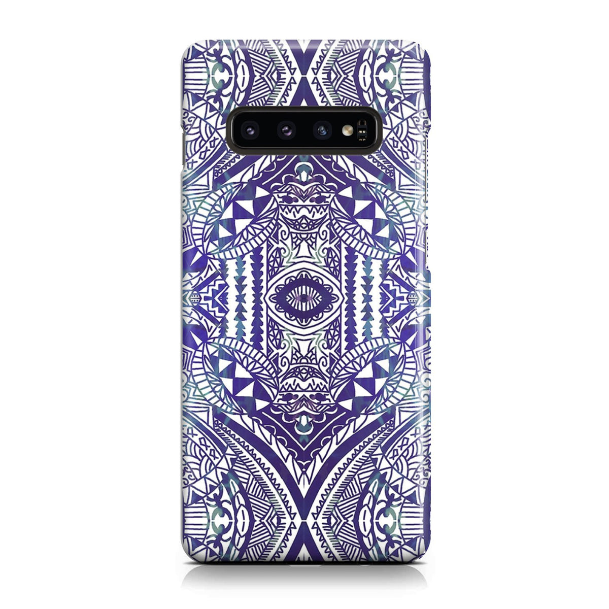 Polynesian Phone Case Violet Samsung Galaxy S10 - Polynesian Pride