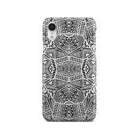 Polynesian Phone Case White And Black iPhone Xr - Polynesian Pride