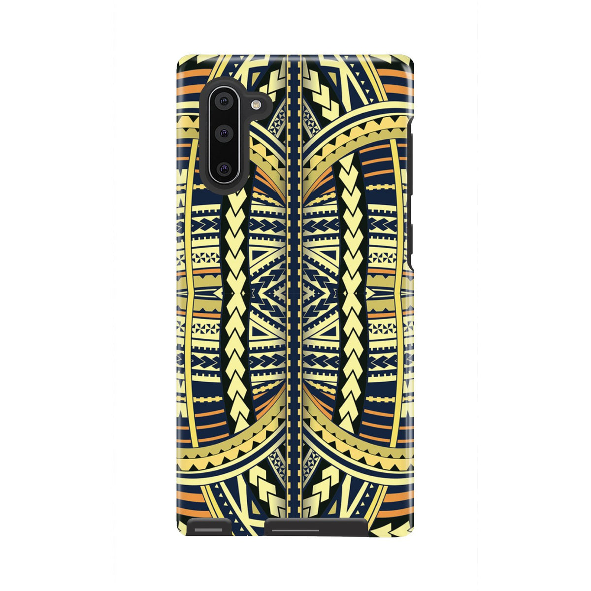 Polynesian Tough Case Yellow Samsung Galaxy Note 10 - Polynesian Pride
