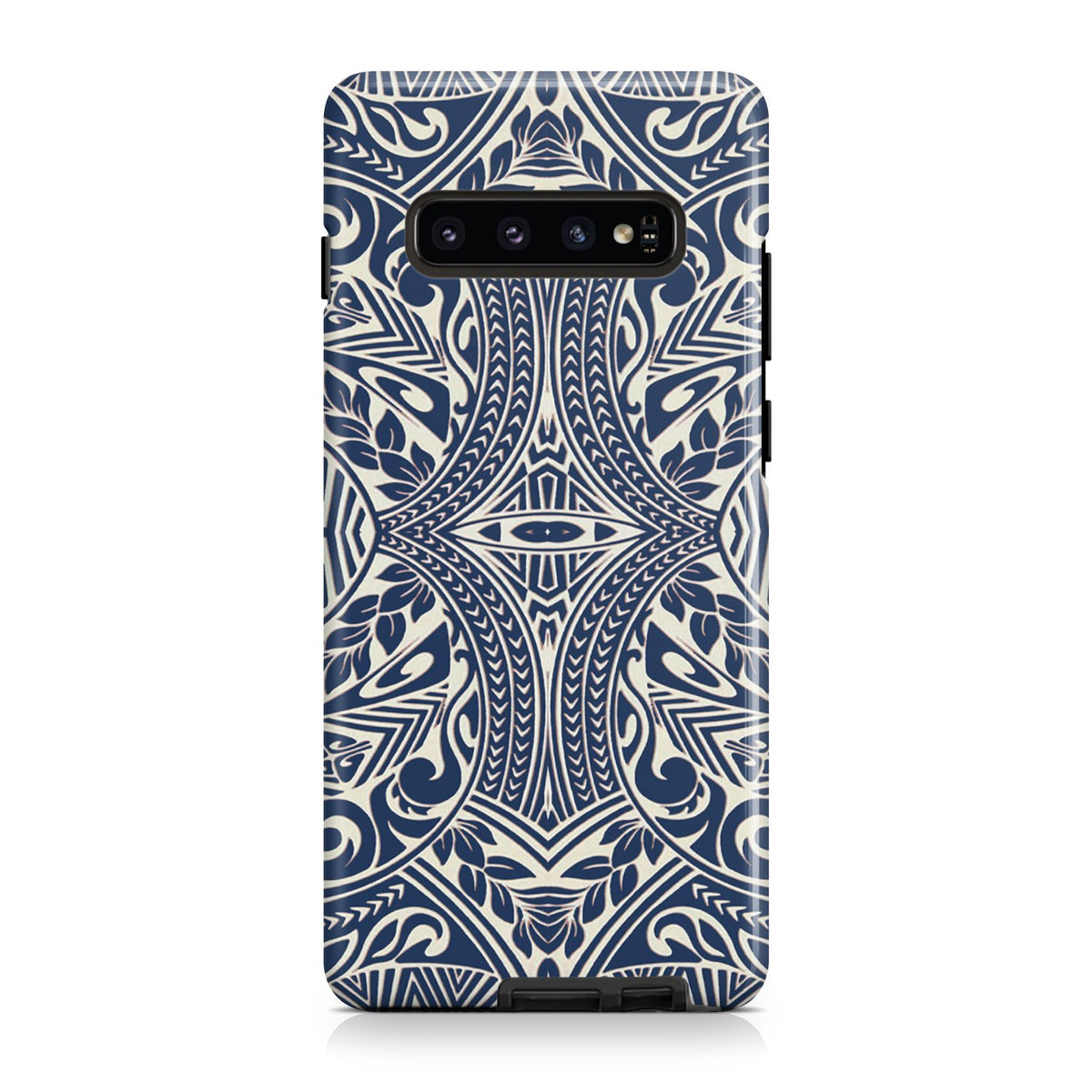 Polynesian Tough Case Blue Samsung Galaxy S10+ - Polynesian Pride