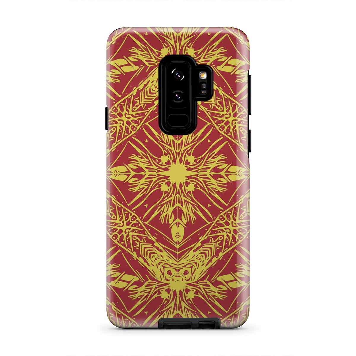 Polynesian Tough Case Orange Samsung Galaxy S9 Plus - Polynesian Pride