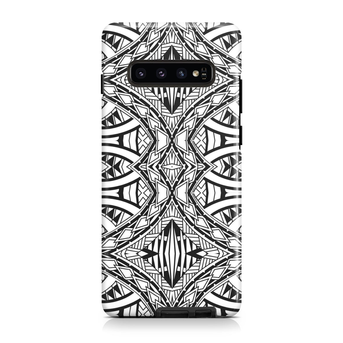 Polynesian Tribal Tough Case Grown BMW Samsung Galaxy S10+ - Polynesian Pride