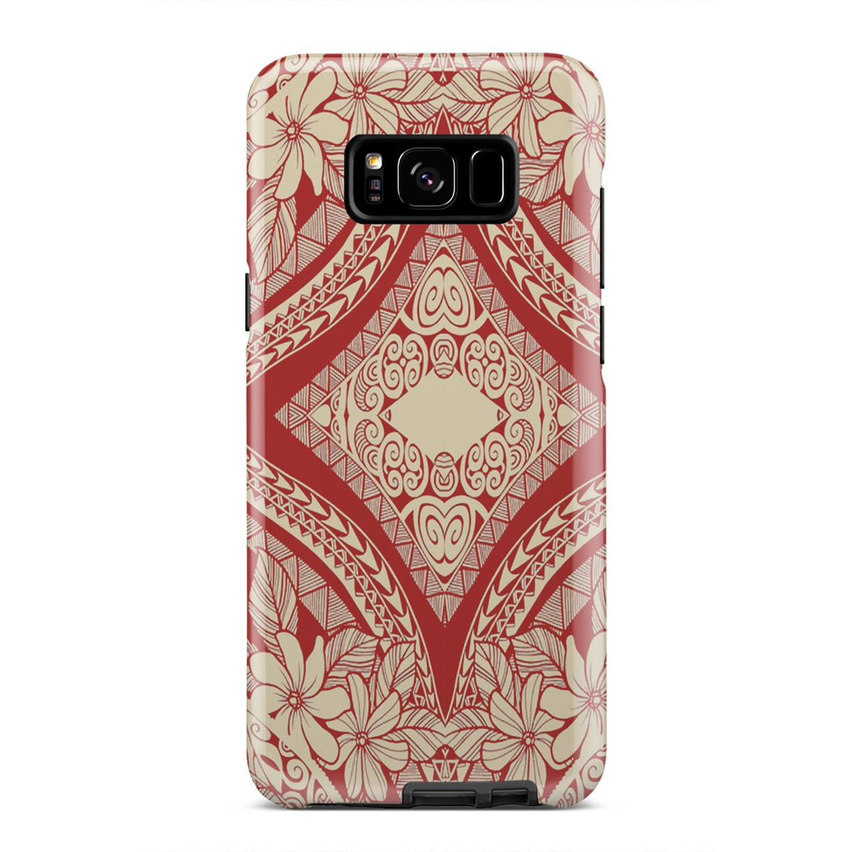 Polynesian Tough Case Red And Yellow Samsung Galaxy S8 Plus - Polynesian Pride