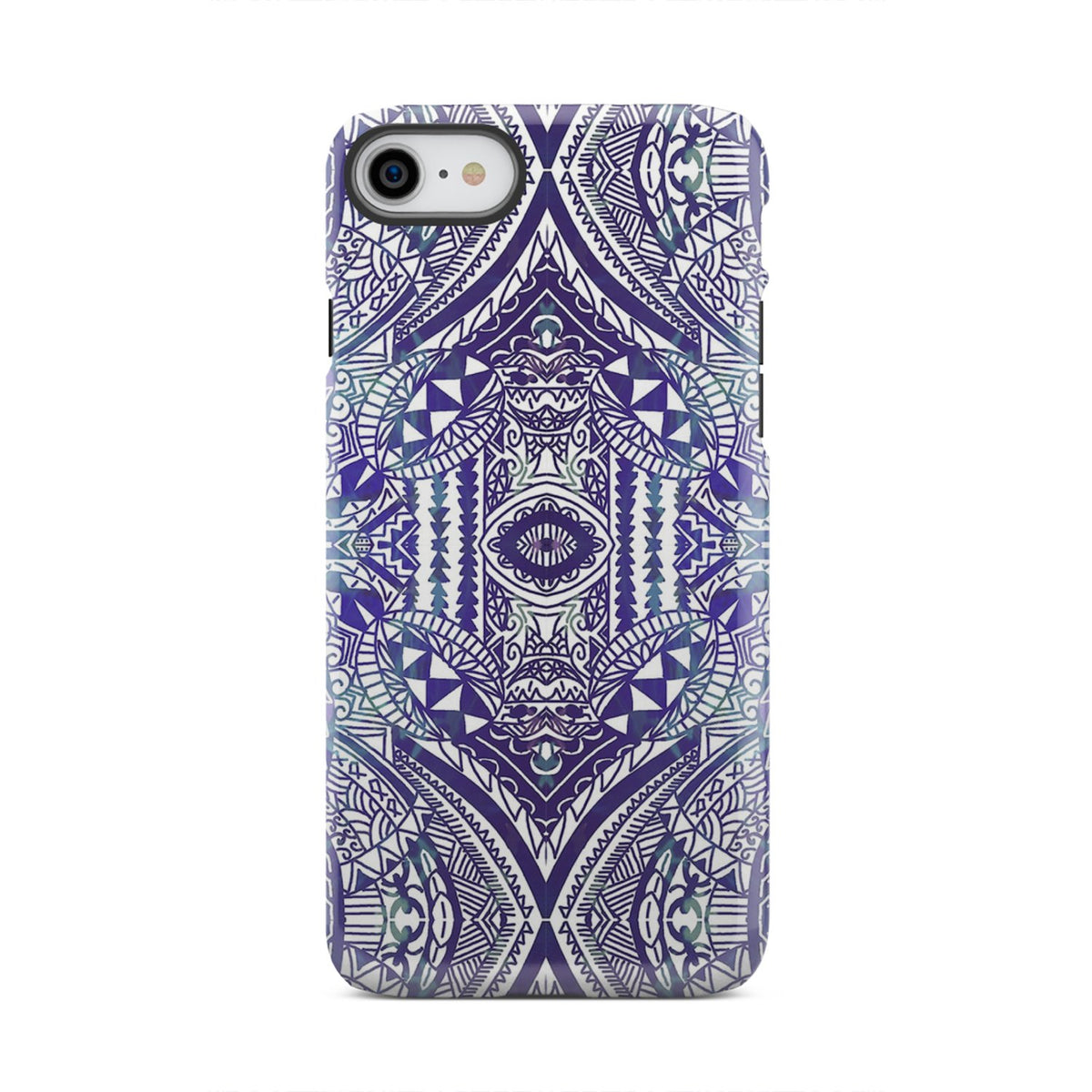 Polynesian Tough Case Violet iPhone 8 - Polynesian Pride