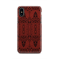 Polynesian Tough Case Red iPhone Xs - Polynesian Pride