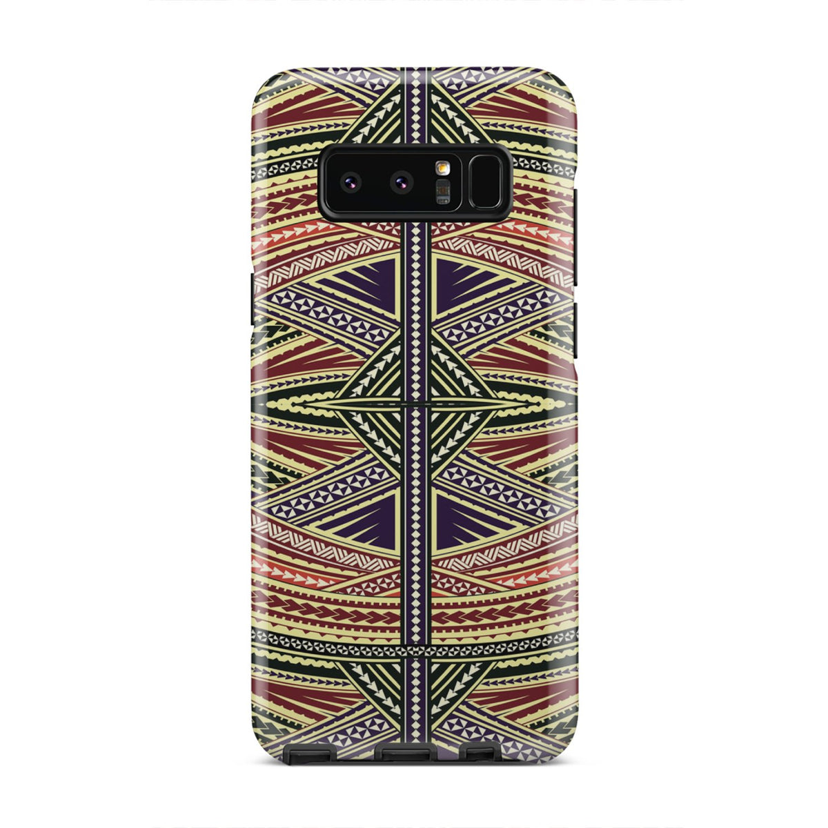 Polynesian Tough Case Yellow Samsung Galaxy Note 8 - Polynesian Pride