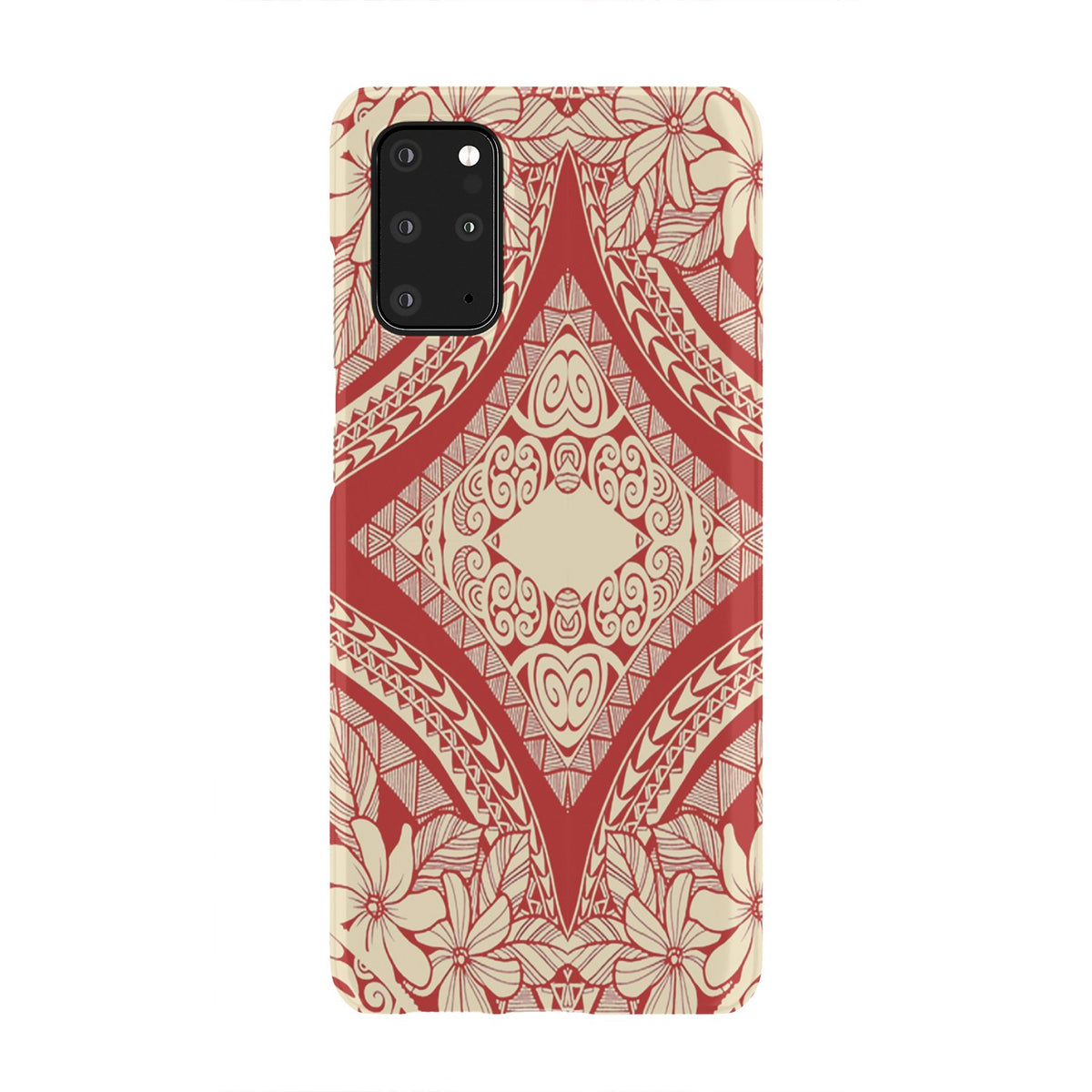 Polynesian Phone Case Red And Yellow Samsung Galaxy S20 Plus - Polynesian Pride