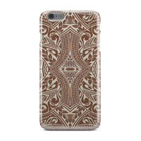 Polynesian Tribal Phone Case Brown iPhone 6 Plus - Polynesian Pride