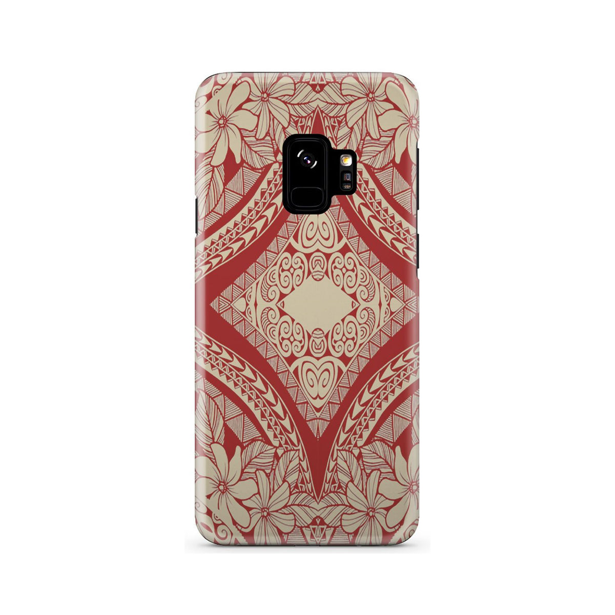 Polynesian Phone Case Red And Yellow Samsung Galaxy S9 - Polynesian Pride