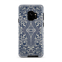 Polynesian Tough Case Blue Samsung Galaxy S9 - Polynesian Pride