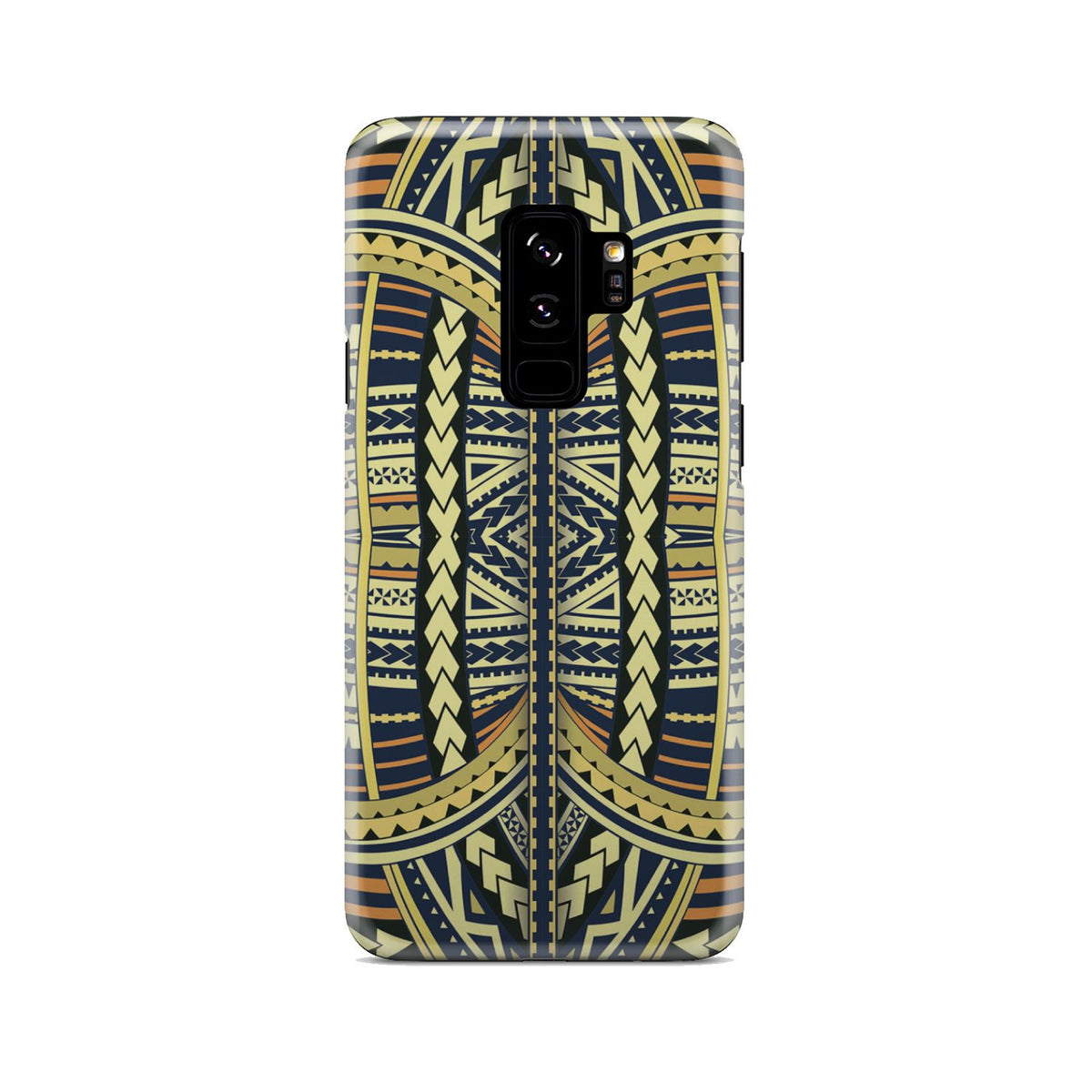 Polynesian Phone Case Yellow Samsung Galaxy S9 Plus - Polynesian Pride