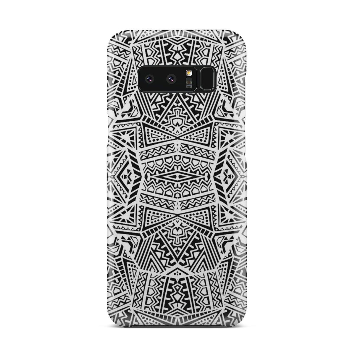 Polynesian Phone Case White And Black Samsung Galaxy Note 8 - Polynesian Pride