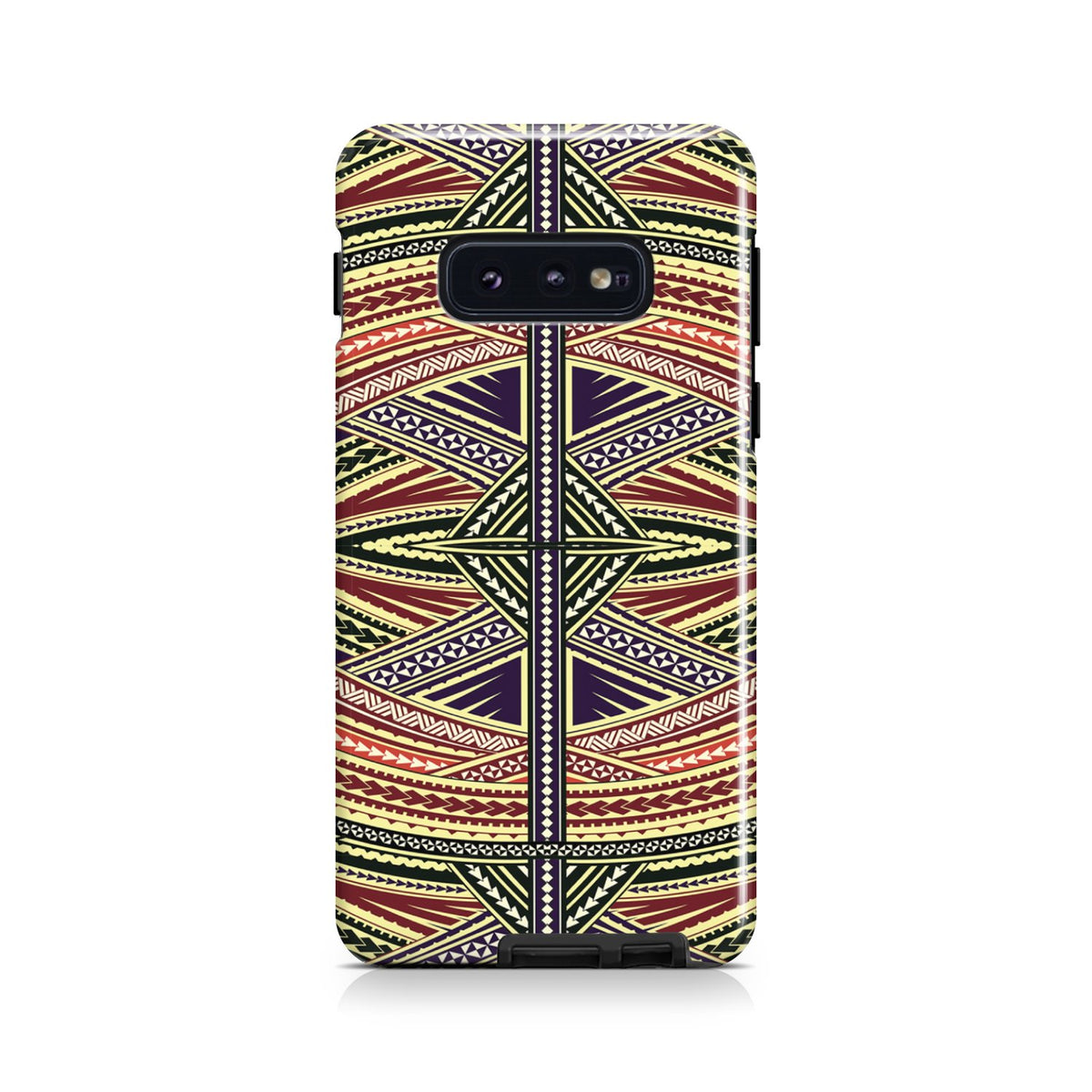 Polynesian Tough Case Yellow Samsung Galaxy S10e - Polynesian Pride