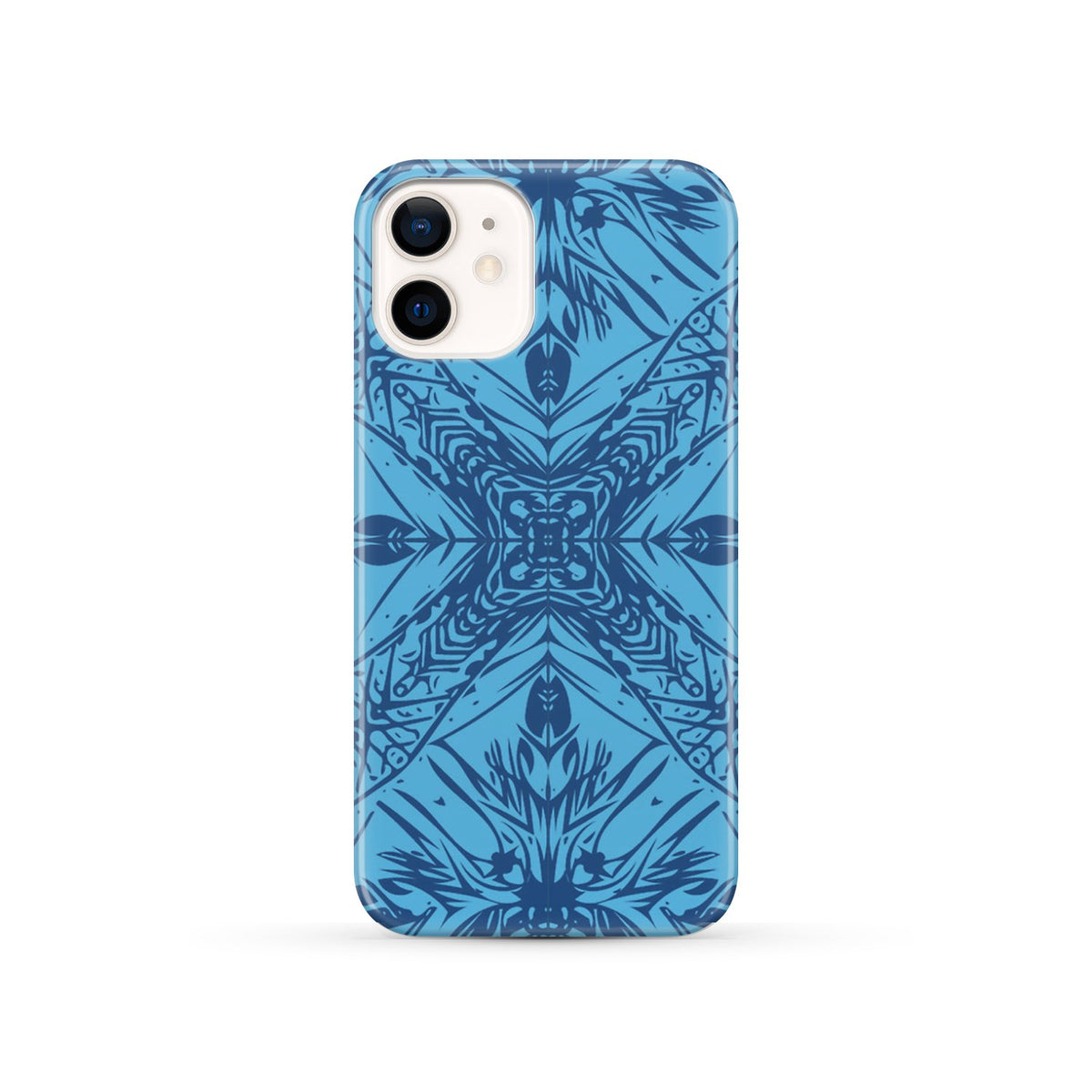 Polynesian Phone Case Blue iPhone 12 - Polynesian Pride