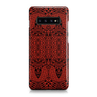 Polynesian Phone Case Red Samsung Galaxy S10 Plus - Polynesian Pride