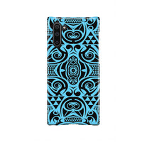 Polynesian Phone Case Grown Blue White Samsung Galaxy Note 10 - Polynesian Pride
