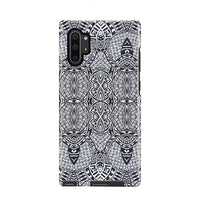 Polynesian Tough Case Black And White Samsung Galaxy Note 10 Plus - Polynesian Pride