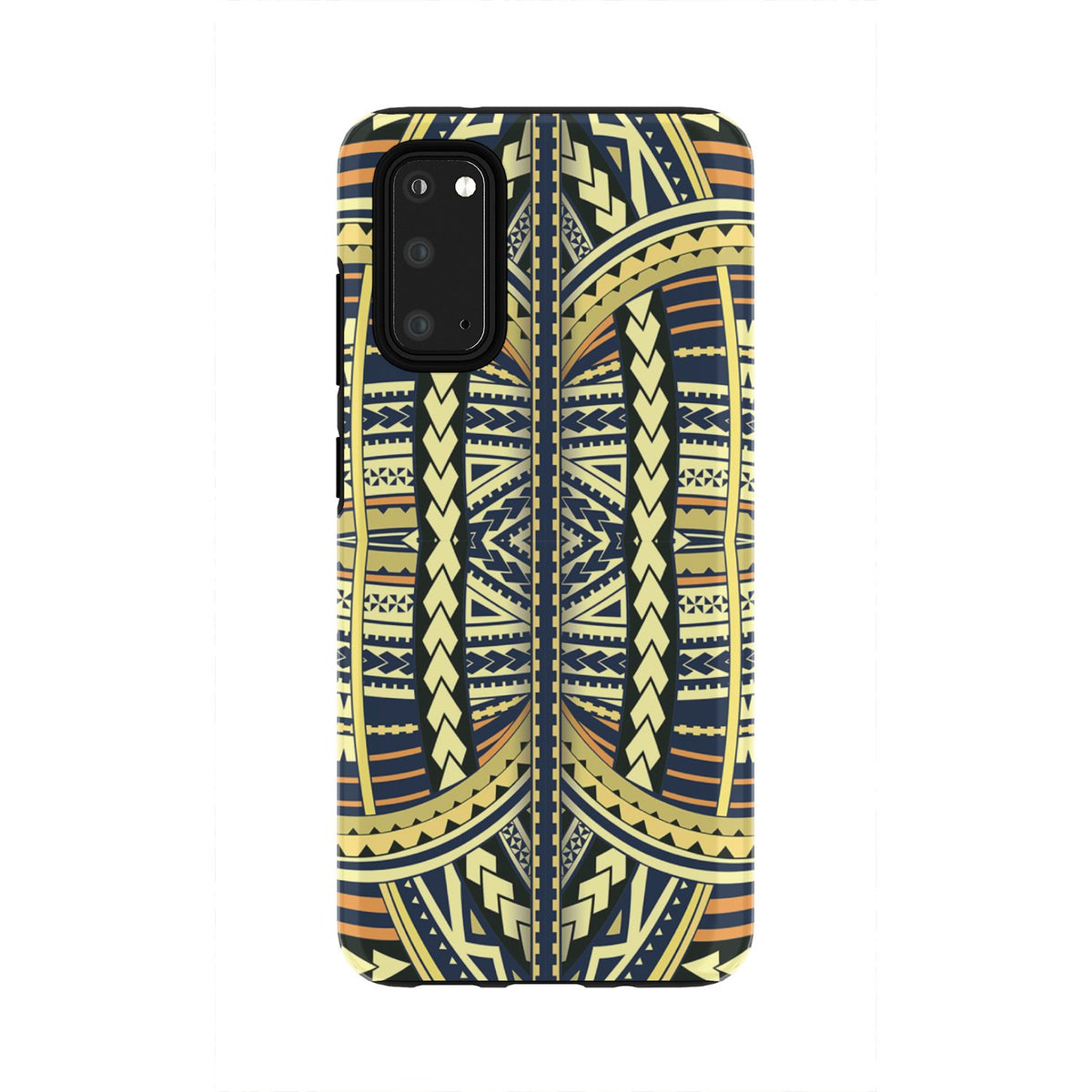 Polynesian Tough Case Yellow Samsung Galaxy S20 - Polynesian Pride