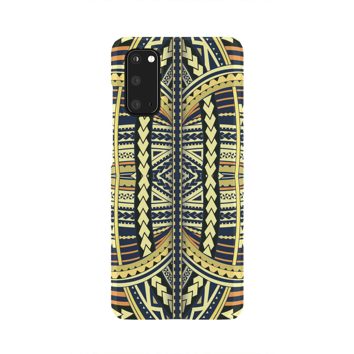 Polynesian Phone Case Yellow Samsung Galaxy S20 - Polynesian Pride