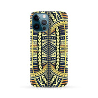 Polynesian Phone Case Yellow iPhone 12 Pro Max - Polynesian Pride