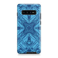 Polynesian Tough Case Blue Samsung Galaxy S10+ - Polynesian Pride