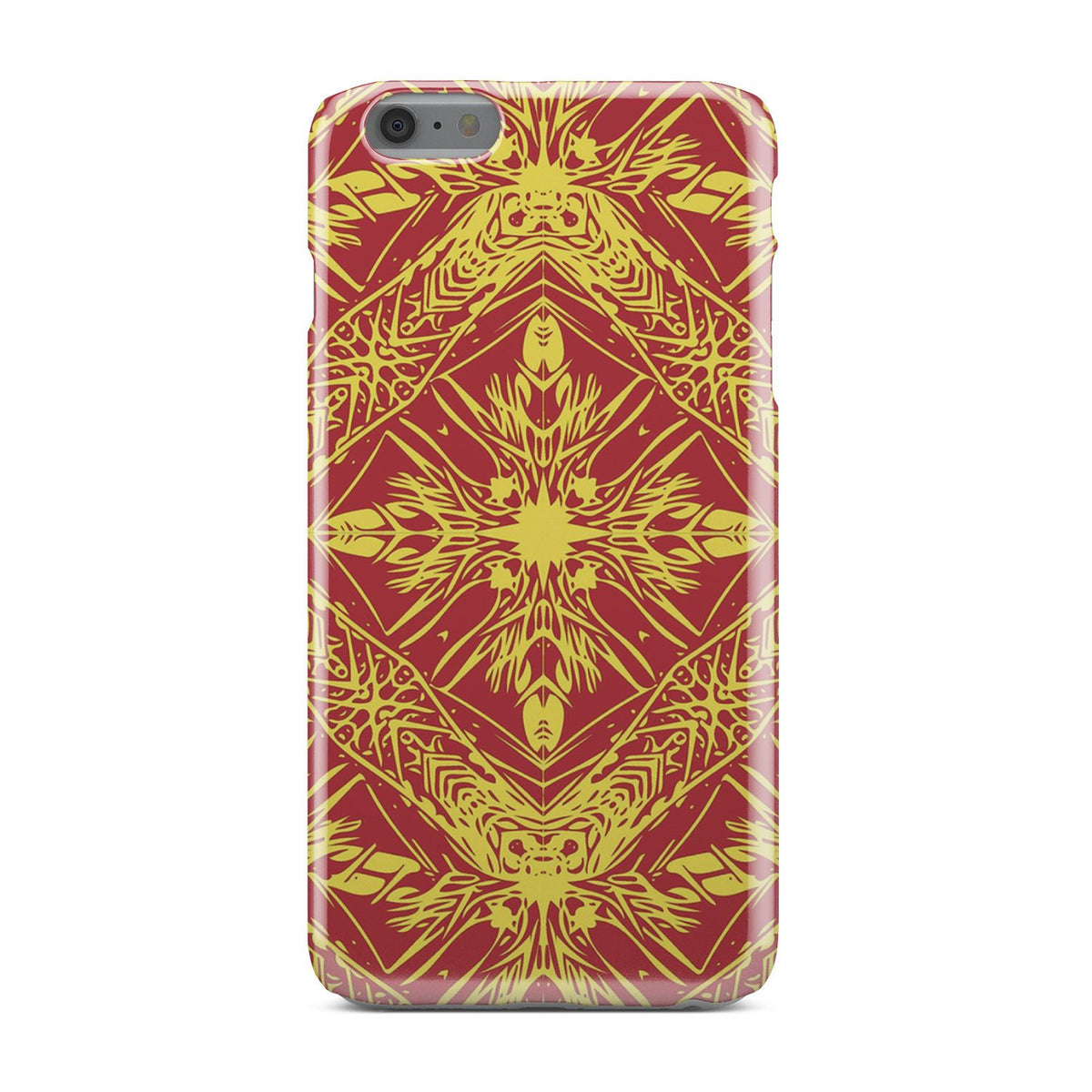 Polynesian Phone Case Orange iPhone 6 Plus - Polynesian Pride