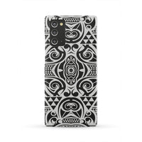 Polynesian Tribal Phone Case Black White Samsung Galaxy Note 20 - Polynesian Pride
