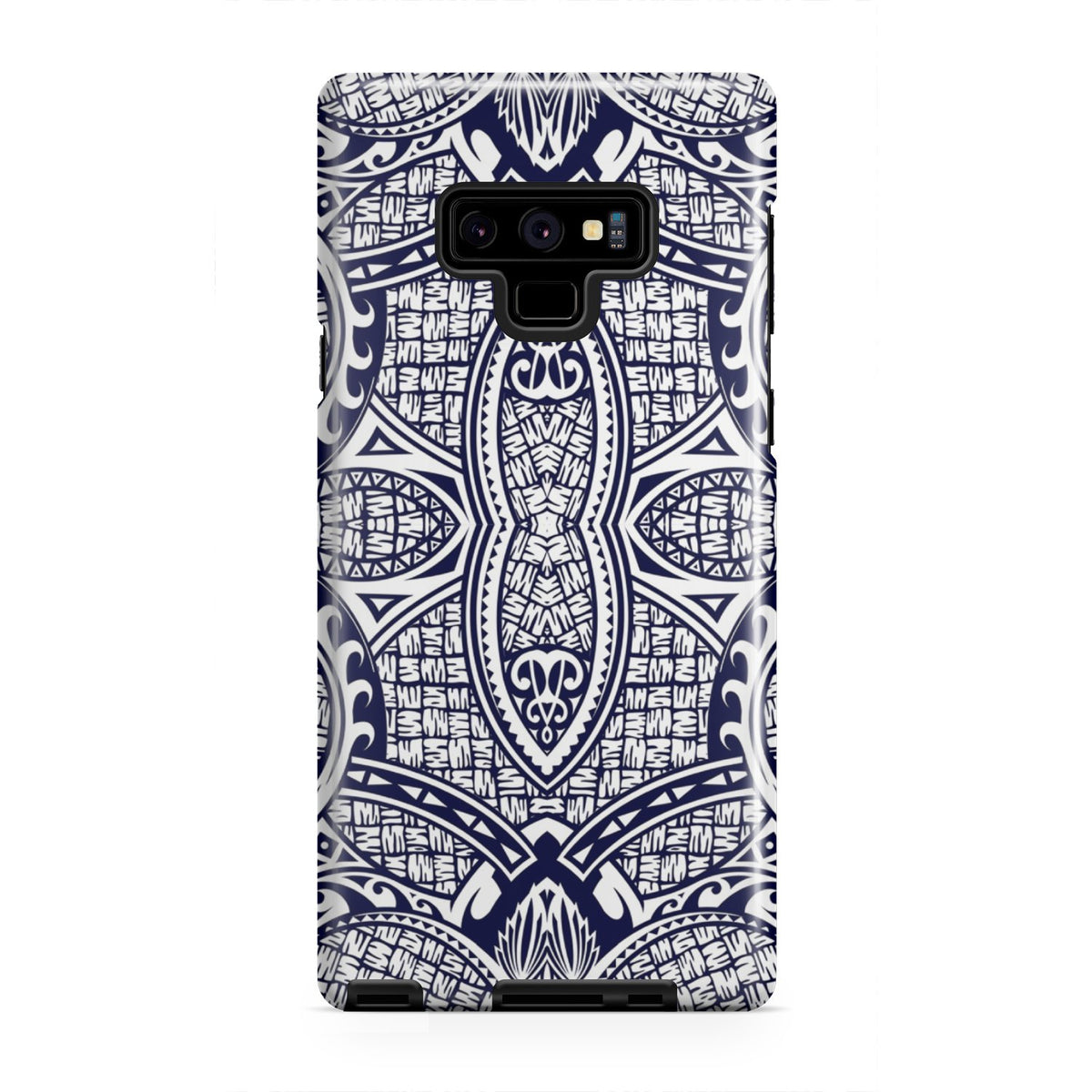 Polynesian Tough Case Blue And White Samsung Galaxy Note 9 - Polynesian Pride