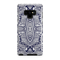 Polynesian Tough Case Blue And White Samsung Galaxy Note 9 - Polynesian Pride