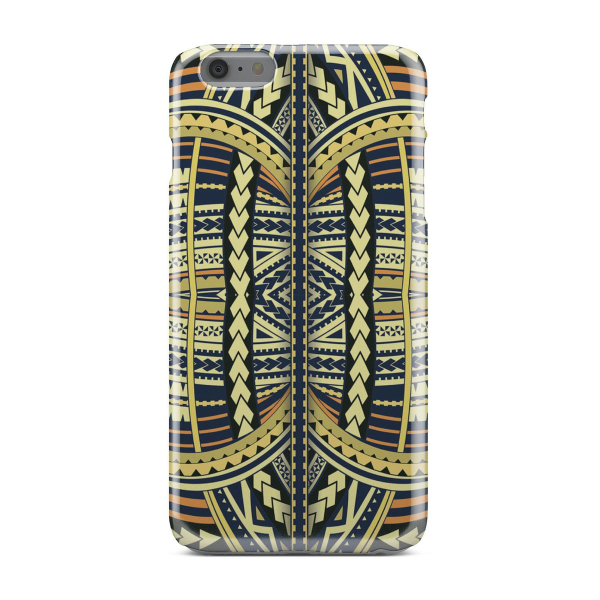 Polynesian Phone Case Yellow iPhone 6s Plus - Polynesian Pride