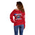 Samoa Independence Off Shoulder Sweater 2023 Red Style LT6 - Polynesian Pride