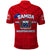 Samoa Independence Polo Shirt 2023 Red Style LT6 - Polynesian Pride