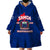 Samoa Independence Wearable Blanket Hoodie 2023 Blue Style LT6 - Polynesian Pride