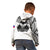 (Custom Personalised) Haiti Kid Hoodie Polynesian Neg Maron White Style LT6 - Polynesian Pride