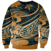 Polynesian Tribal Sweatshirt LT6 Unisex Green - Polynesian Pride